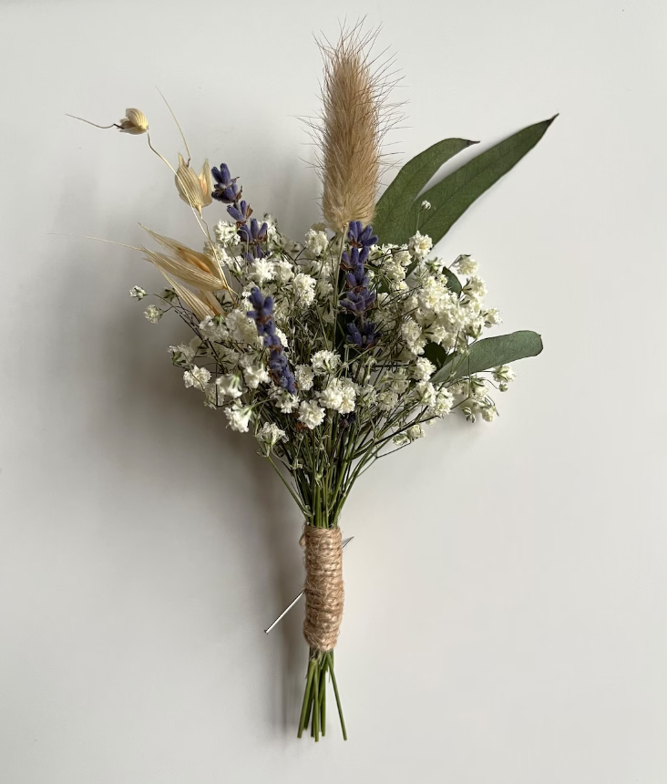 Natural Dried Flower Wrist Corsage