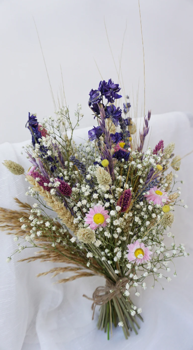 Wild Flower Bridal Bouquet Set