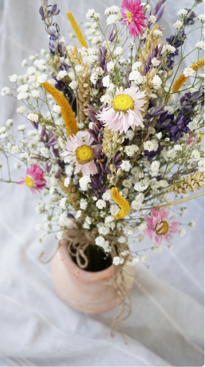 Wild Flower Bridal Bouquet Set