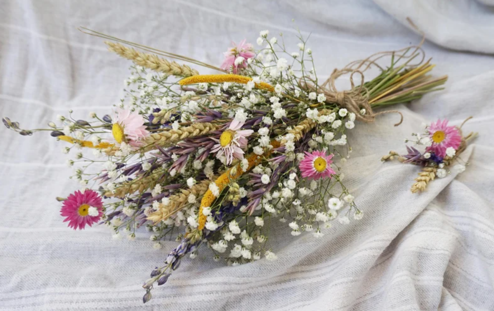 Wild Flower Bridal Bouquet Set