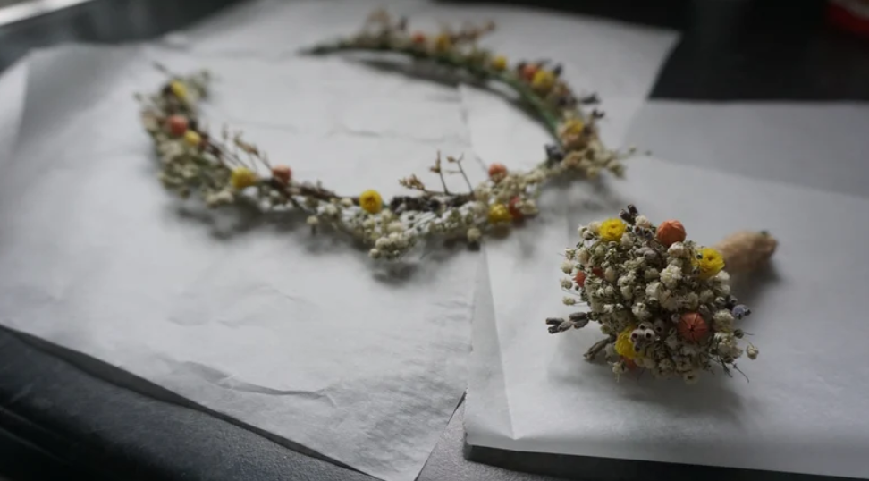 Cottage Core Style Dried Flower Crown